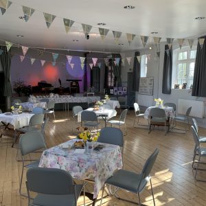 Neighbours' Hall interior